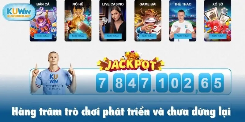 Hàng trăm trò chơi phát triển và chưa dừng lại
