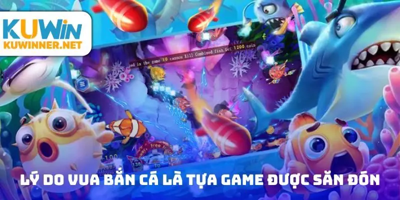 Những lý do vua bắn cá là sự kiện được săn đón