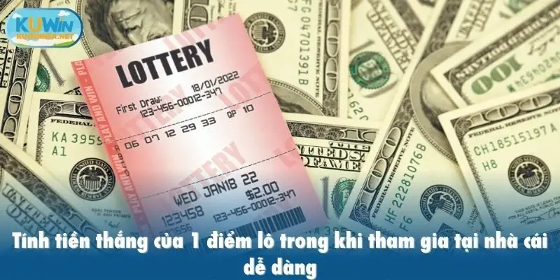 Tính tiền thắng của 1 điểm lô trong khi tham gia tại nhà cái dễ dàng